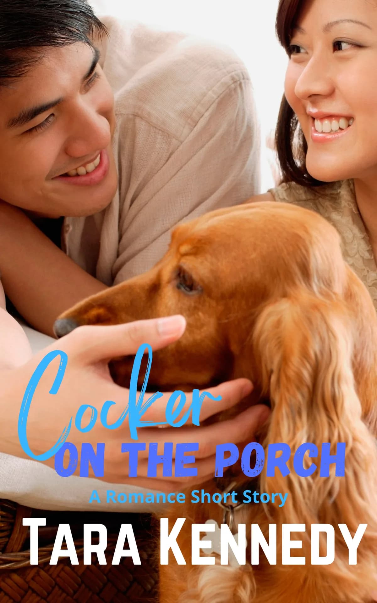Cocker on the Porch